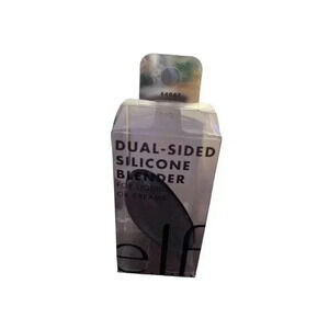 e.l.f. Dual-Sided Silicone Blender For Liquids Or Creams Latex Free NEW